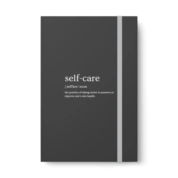 Self Care Journal Color Contrast Notebook - Ruled - Image 13