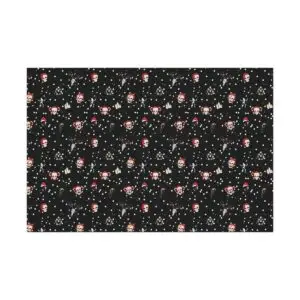 Nocturnal Yuletide Gift Wrap Papers