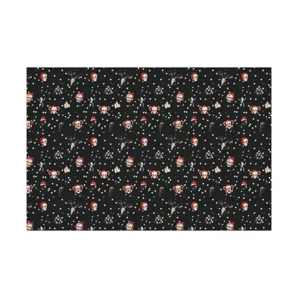 Nocturnal Yuletide Gift Wrap Papers