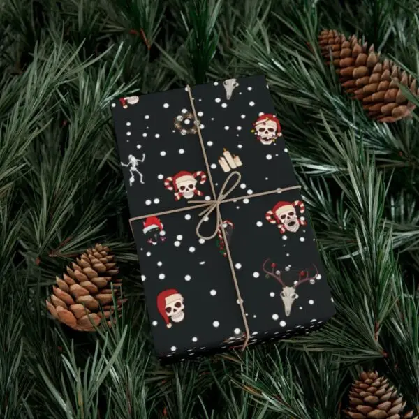 Nocturnal Yuletide Gift Wrap Papers - Image 4