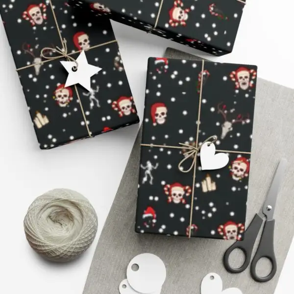 Nocturnal Yuletide Gift Wrap Papers - Image 10