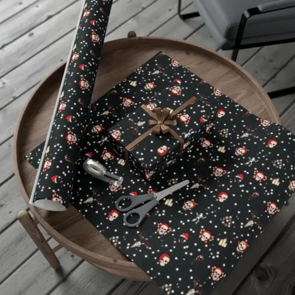Nocturnal Yuletide Gift Wrap Papers - Image 11