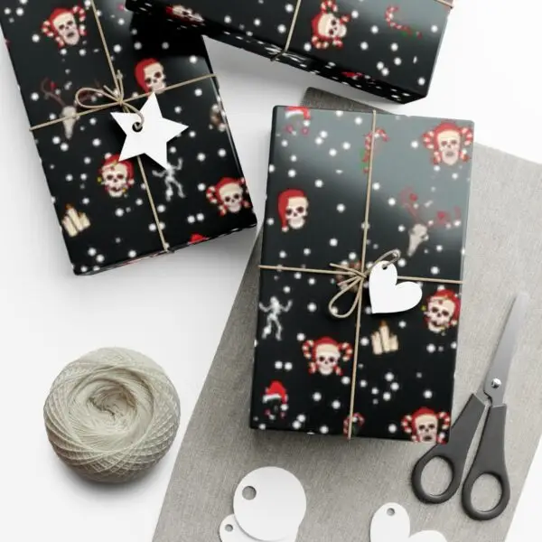 Nocturnal Yuletide Gift Wrap Papers - Image 14