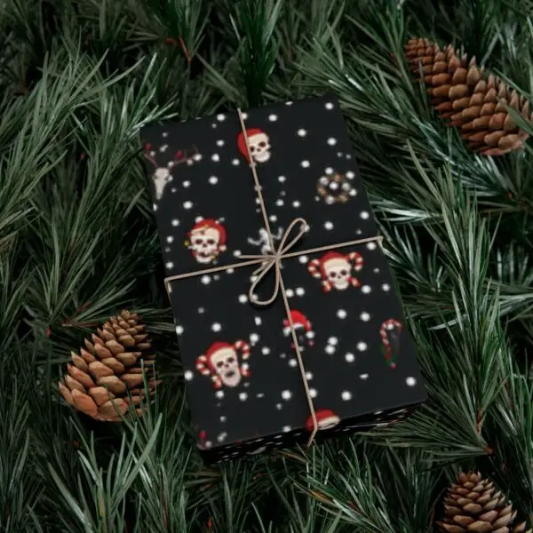 Nocturnal Yuletide Gift Wrap Papers - Image 16
