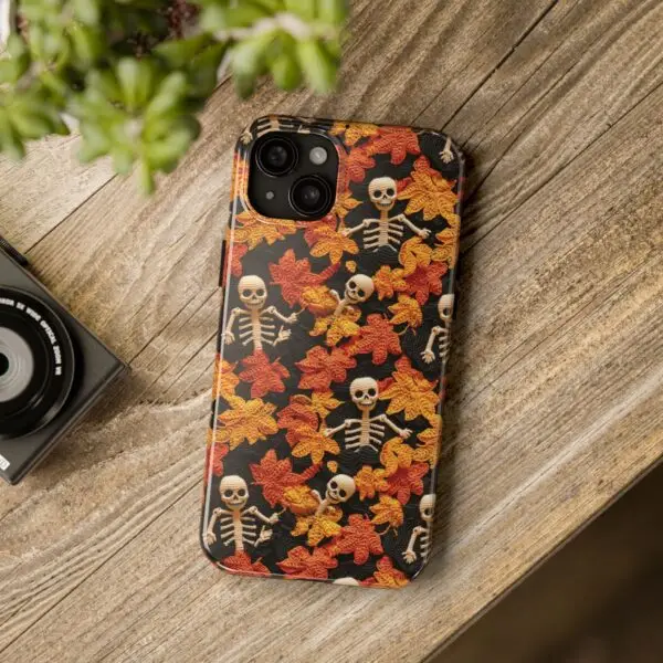 3D Autumn Skeleton Tough Phone Cases for iPhone and Samsung - Image 96