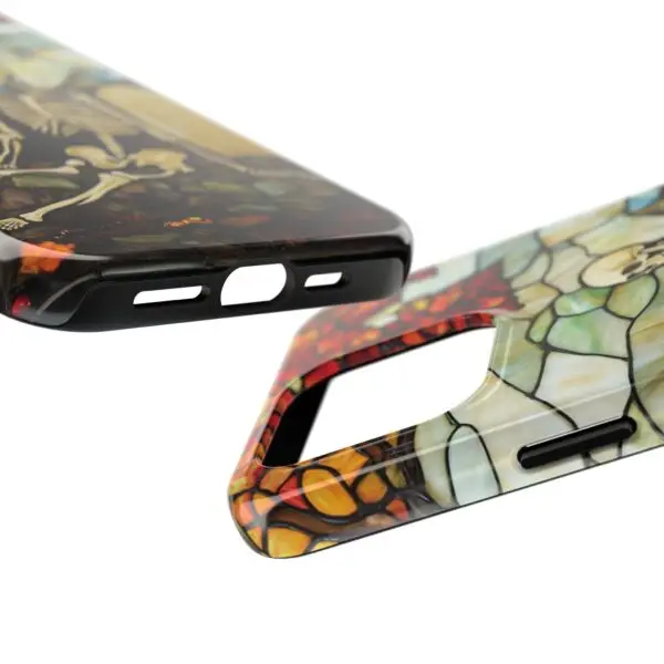 Autumn Graveyard Skeleton Tough Phone Cases for iPhone and Samsung - Image 103