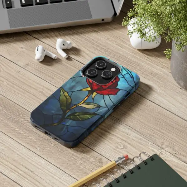 Enchanted Rose Tough Phone Case for iPhone and Samsung - Image 86