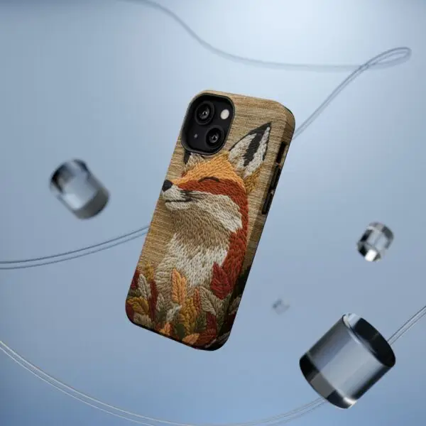 Autumn Whimsy Fox Magnetic Tough Case for iPhone and Samsung - Image 65