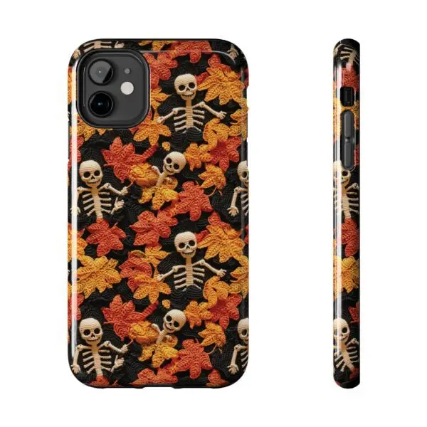 3D Autumn Skeleton Tough Phone Cases for iPhone and Samsung - Image 15