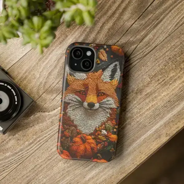 Autumn Whisper Fox Magnetic Tough Case for iPhone and Samsung - Image 90