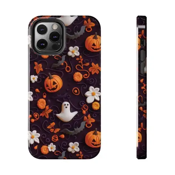 Halloween Frolic 3d Autumn Halloween Tough Phone Cases for iPhone and Samsung - Image 47