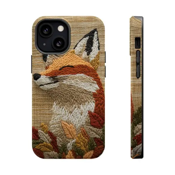 Autumn Whimsy Fox Magnetic Tough Case for iPhone and Samsung - Image 56
