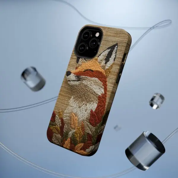 Autumn Whimsy Fox Magnetic Tough Case for iPhone and Samsung - Image 85