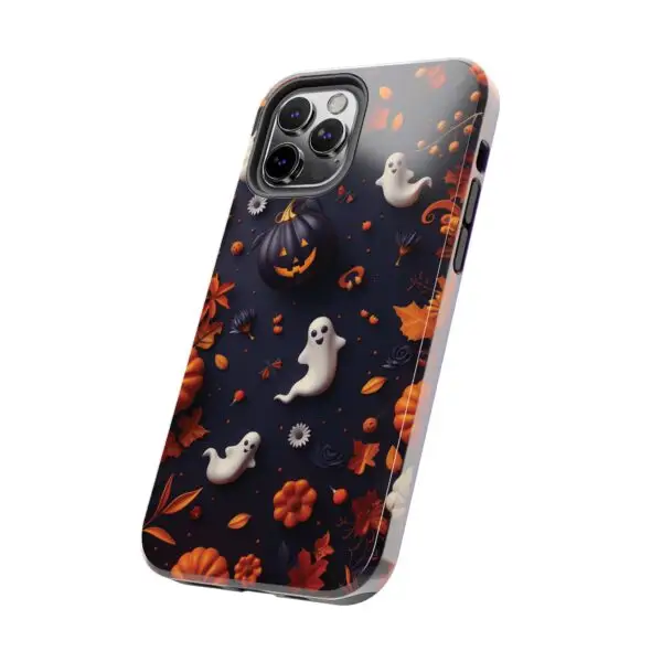 Spooky Harvest Autumn Halloween Skulls Tough Phone Cases for iPhone and Samsung - Image 49