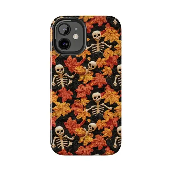 3D Autumn Skeleton Tough Phone Cases for iPhone and Samsung - Image 40