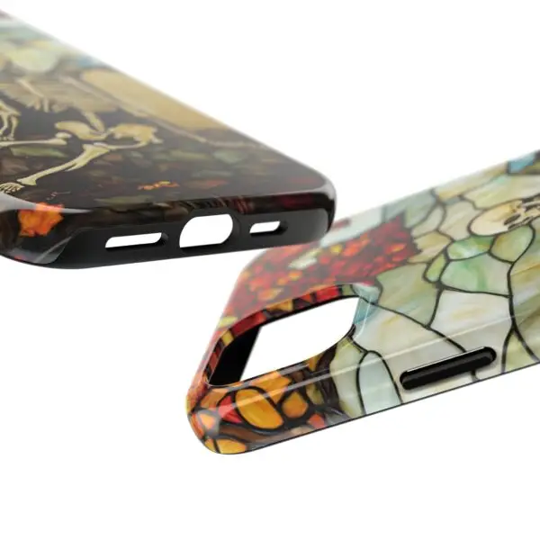 Autumn Graveyard Skeleton Tough Phone Cases for iPhone and Samsung - Image 98