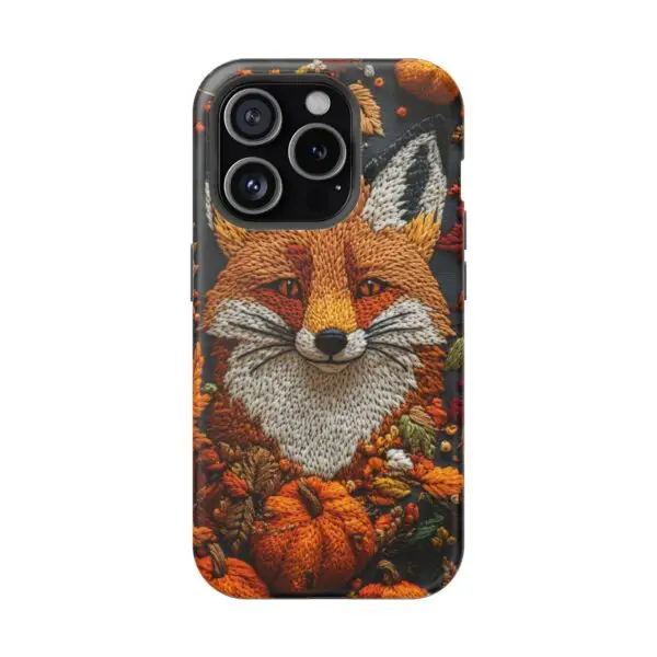 Autumn Whisper Fox Magnetic Tough Case for iPhone and Samsung - Image 96