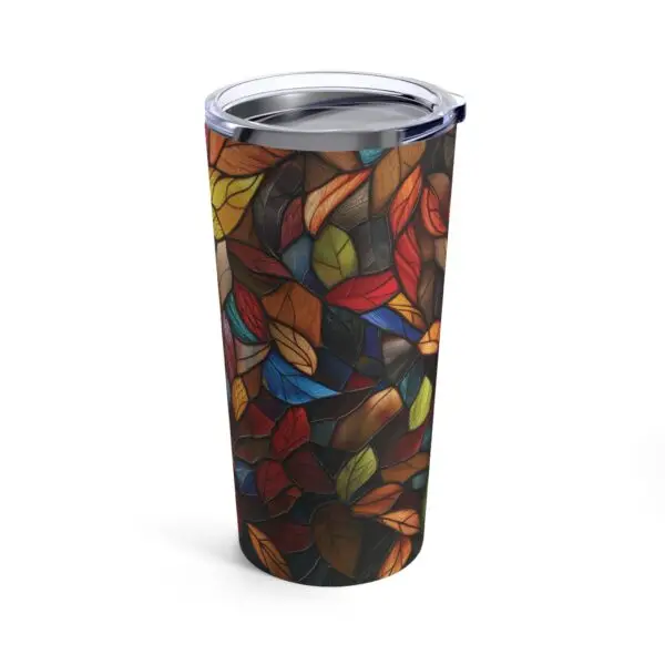 Autumn Mosaic Stainless Steel Tumbler 20oz - Image 4