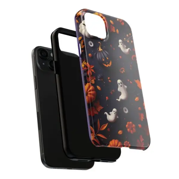 Spooky Harvest Autumn Halloween Skulls Tough Phone Cases for iPhone and Samsung - Image 99