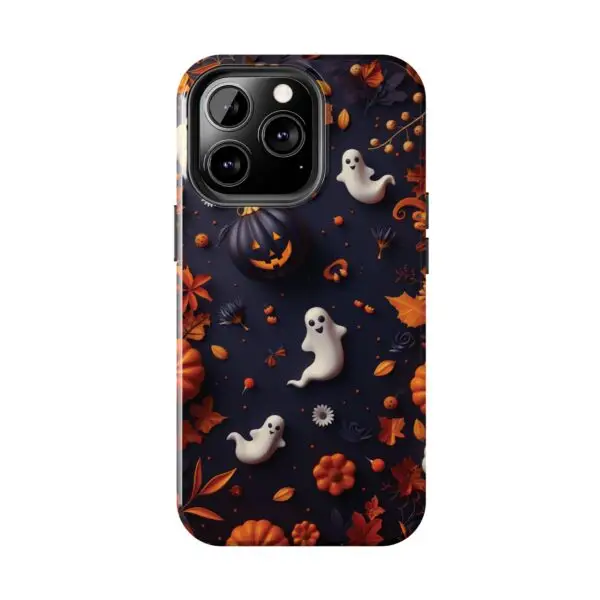 Spooky Harvest Autumn Halloween Skulls Tough Phone Cases for iPhone and Samsung - Image 72