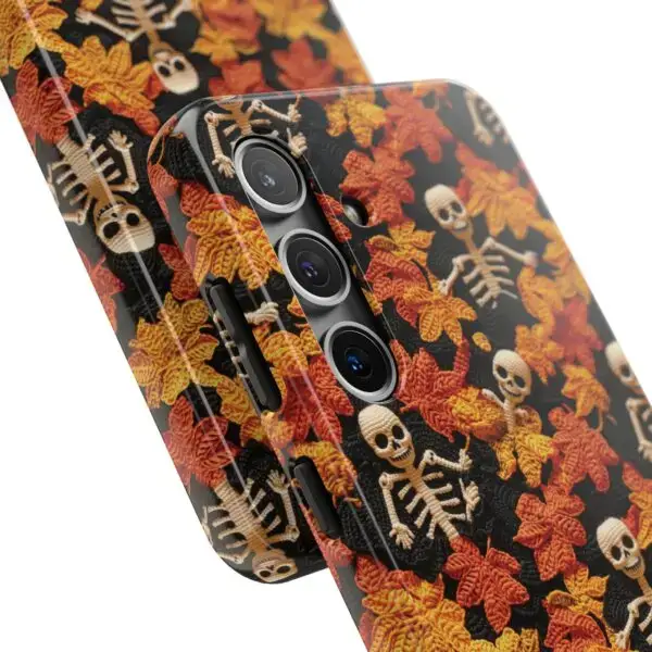 3D Autumn Skeleton Tough Phone Cases for iPhone and Samsung - Image 108