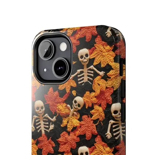 3D Autumn Skeleton Tough Phone Cases for iPhone and Samsung - Image 66