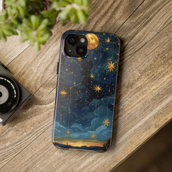 Celestial Mosaic Tough Phone Case for iPhone and Samsung - Image 100