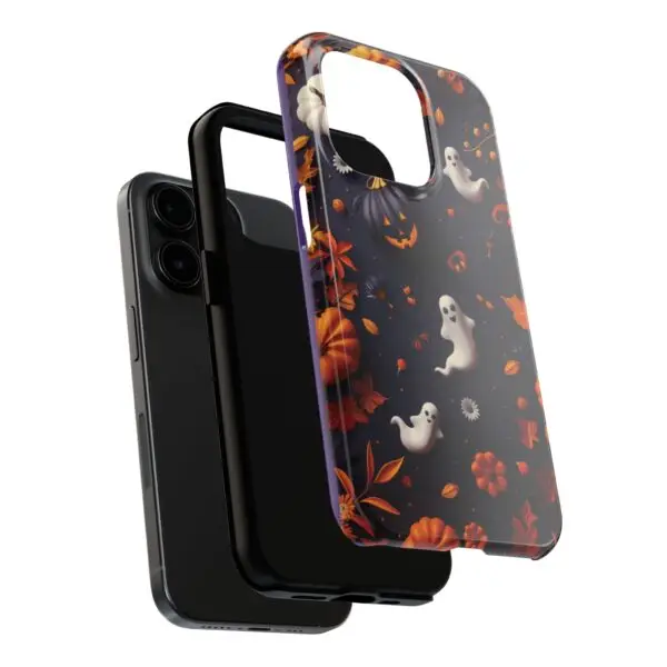 Spooky Harvest Autumn Halloween Skulls Tough Phone Cases for iPhone and Samsung - Image 94