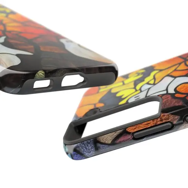 Spectral Stained Glass Halloween Tough Phone Case for iPhone and Samsung - Image 118