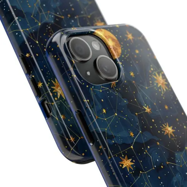 Celestial Mosaic Tough Phone Case for iPhone and Samsung - Image 2