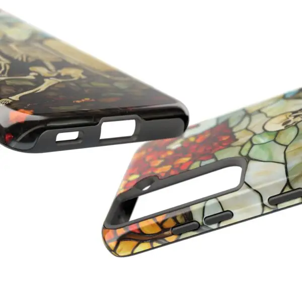 Autumn Graveyard Skeleton Tough Phone Cases for iPhone and Samsung - Image 123