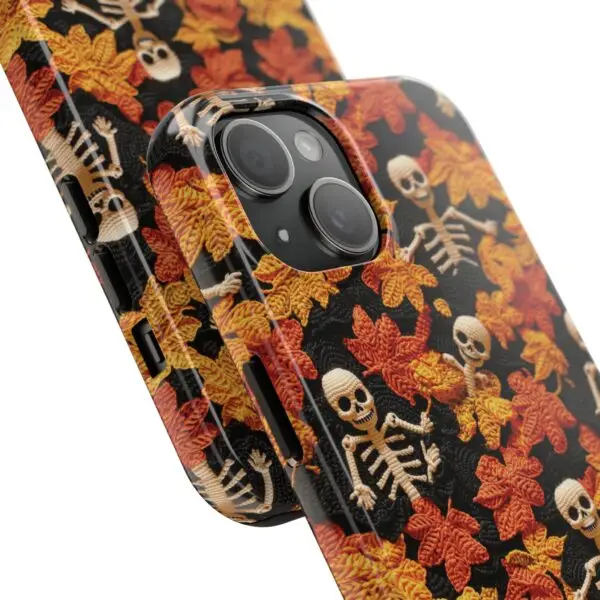 3D Autumn Skeleton Tough Phone Cases for iPhone and Samsung - Image 88