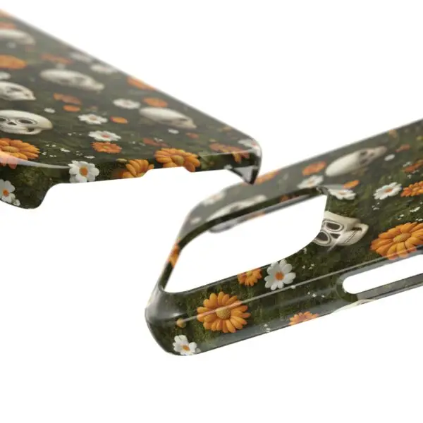 Autumn Requiem Mossy Autumn Skull Slim Phone Case for iPhone and Samsung - Image 7