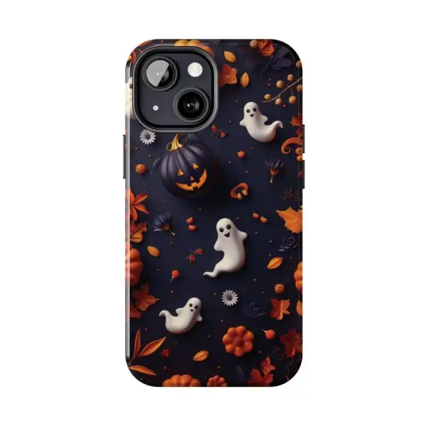 Spooky Harvest Autumn Halloween Skulls Tough Phone Cases for iPhone and Samsung - Image 66