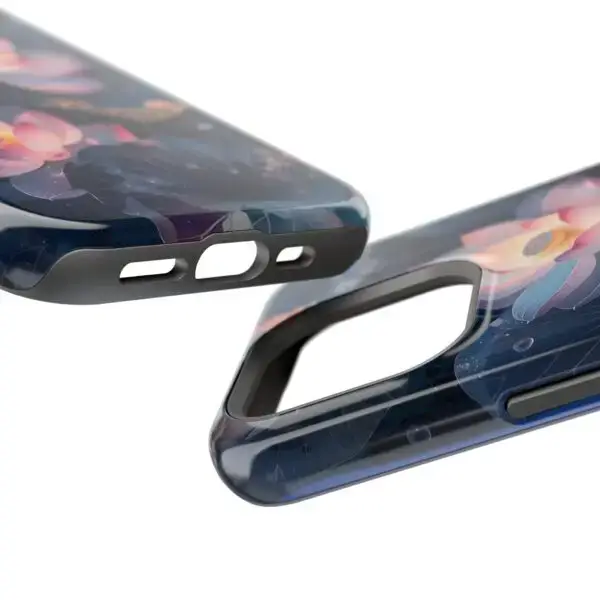 Dew-Kissed Lotus Magnetic Tough Case for iPhone and Samsung - Image 94