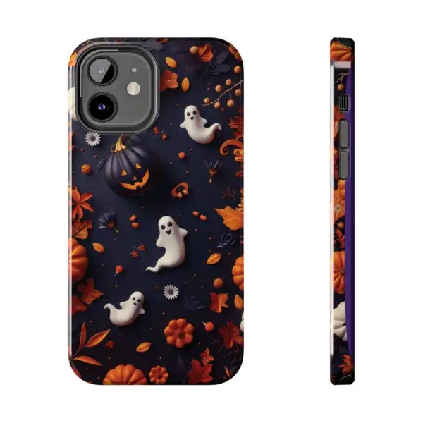 Spooky Harvest Autumn Halloween Skulls Tough Phone Cases for iPhone and Samsung - Image 35