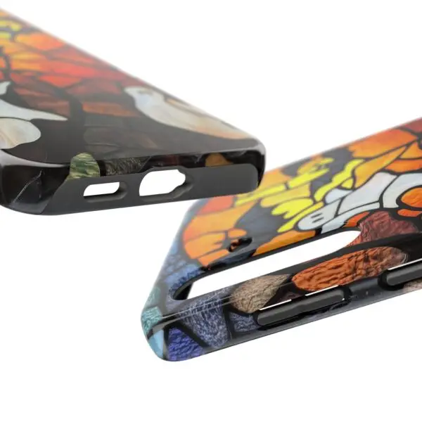 Spectral Stained Glass Halloween Tough Phone Case for iPhone and Samsung - Image 108