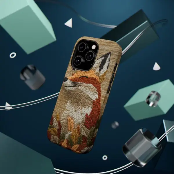 Autumn Whimsy Fox Magnetic Tough Case for iPhone and Samsung - Image 23