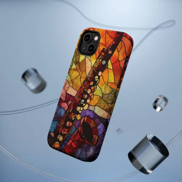 Symphonic Stained Glass Oboe Magnetic Tough Case for iPhone and Samsung - Image 35