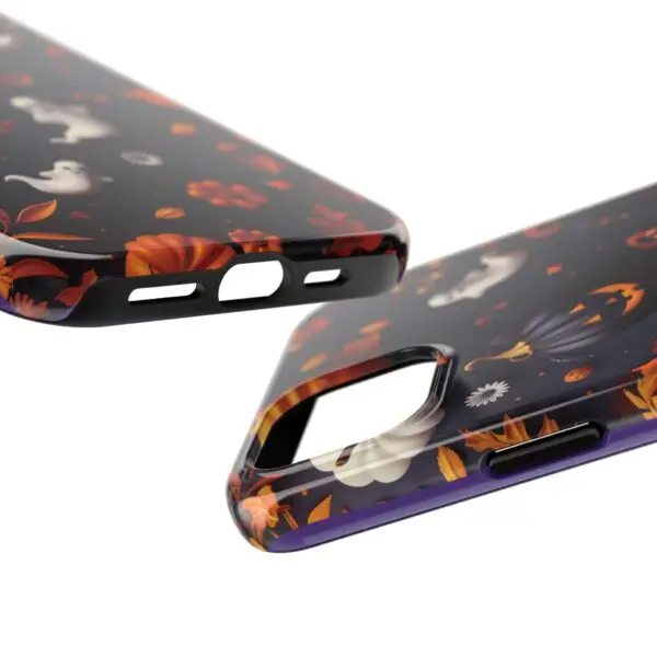 Spooky Harvest Autumn Halloween Skulls Tough Phone Cases for iPhone and Samsung - Image 98