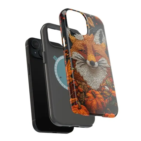 Autumn Whisper Fox Magnetic Tough Case for iPhone and Samsung - Image 2
