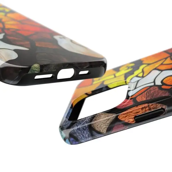 Spectral Stained Glass Halloween Tough Phone Case for iPhone and Samsung - Image 103