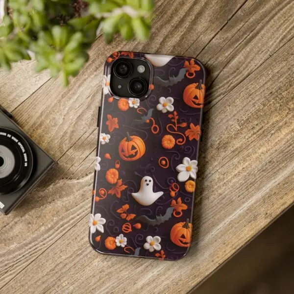 Halloween Frolic 3d Autumn Halloween Tough Phone Cases for iPhone and Samsung - Image 100