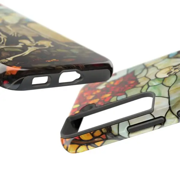 Autumn Graveyard Skeleton Tough Phone Cases for iPhone and Samsung - Image 118