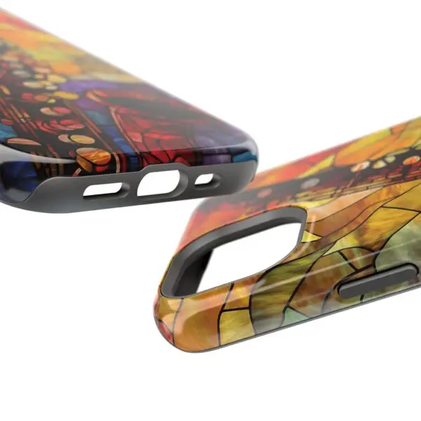 Symphonic Stained Glass Oboe Magnetic Tough Case for iPhone and Samsung - Image 4