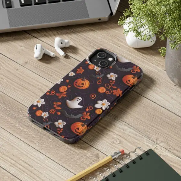 Halloween Frolic 3d Autumn Halloween Tough Phone Cases for iPhone and Samsung - Image 90