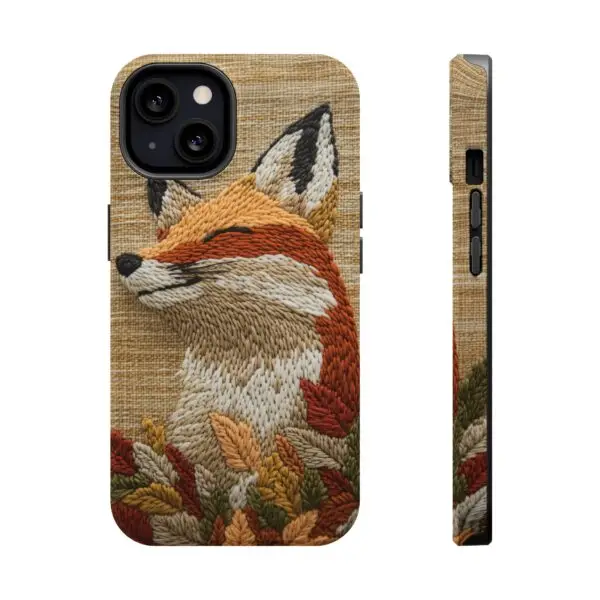 Autumn Whimsy Fox Magnetic Tough Case for iPhone and Samsung - Image 51