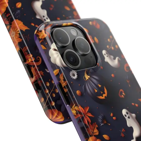 Spooky Harvest Autumn Halloween Skulls Tough Phone Cases for iPhone and Samsung - Image 102