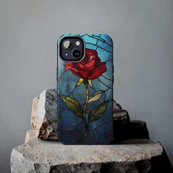 Enchanted Rose Tough Phone Case for iPhone and Samsung - Image 63