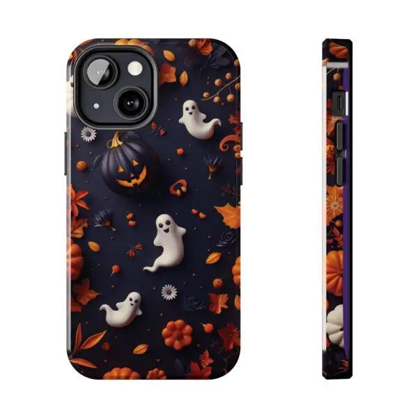 Spooky Harvest Autumn Halloween Skulls Tough Phone Cases for iPhone and Samsung - Image 65